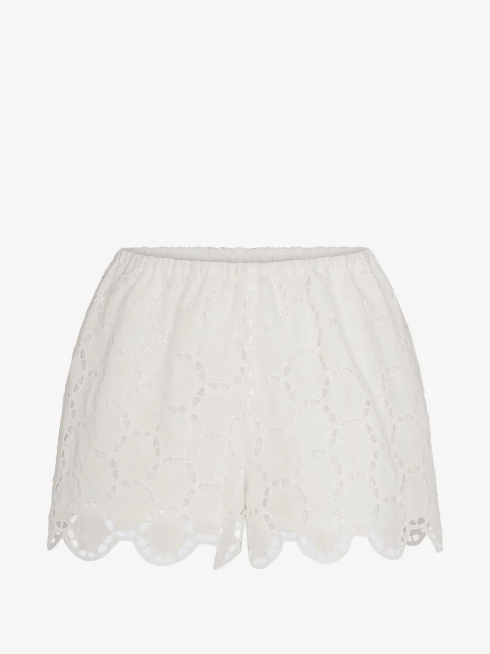 Isa eyelet mini shorts - 1