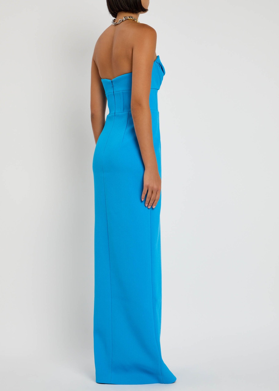 Rebecca Vallance Skylar Strapless Crepe Gown - 3