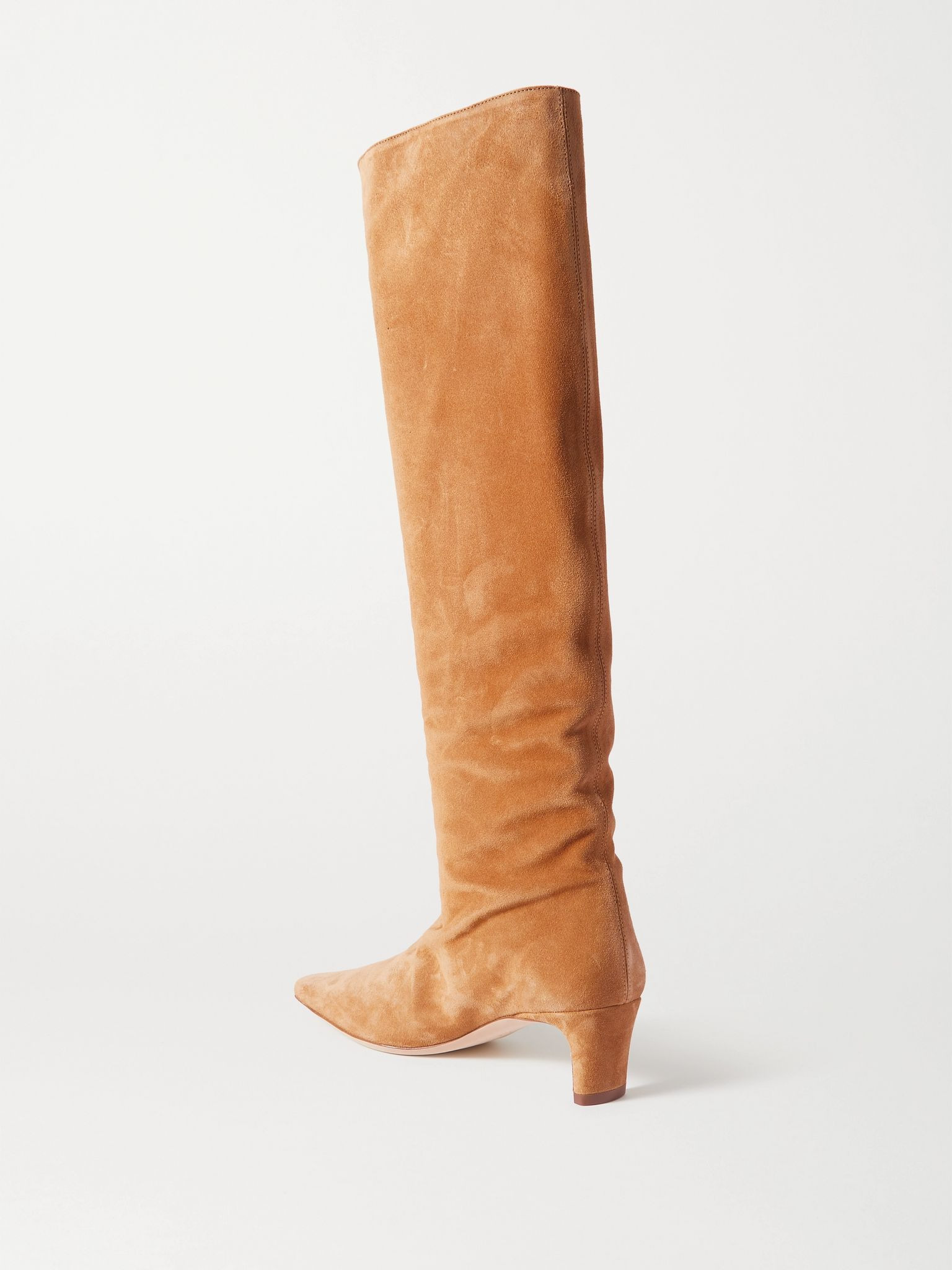 Wally suede knee boots Tan - 3
