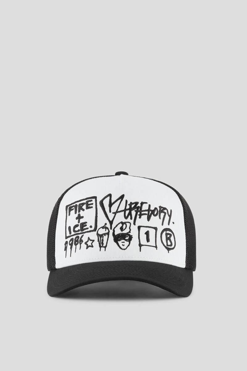 BOGNER Skyler Cap in Black/White outlook