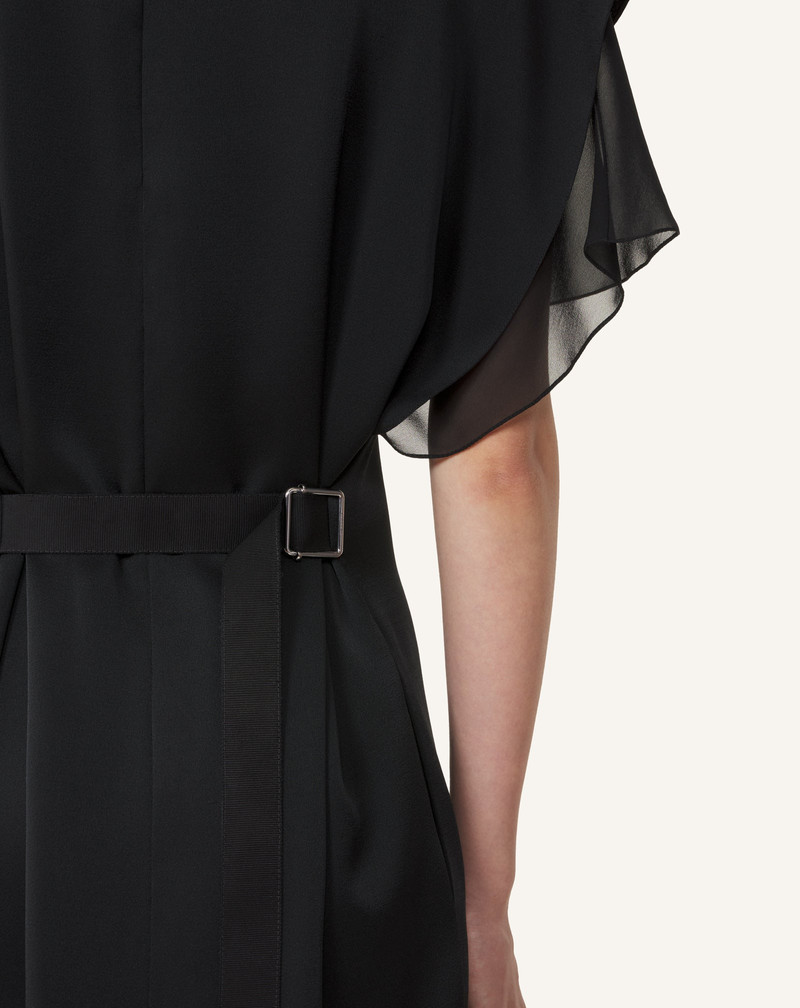 EMBROIDERED MIDI DRESS IN SATIN 6