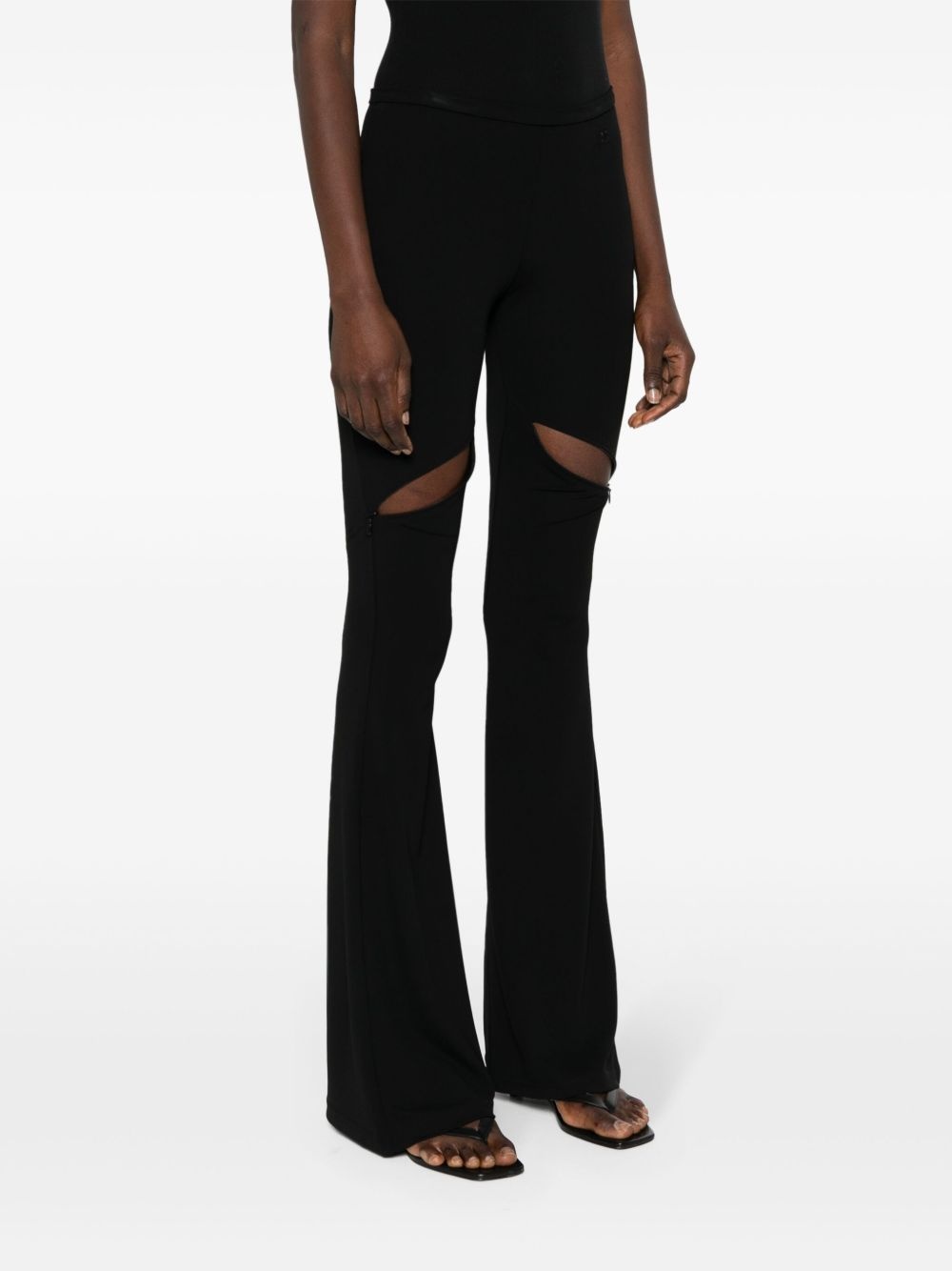 Ellipse bootcut trousers - 3