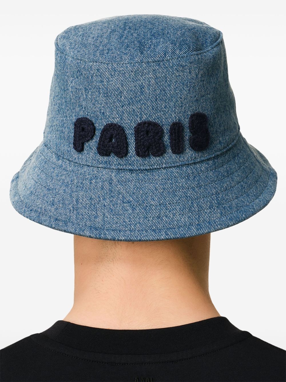 logo-appliqué bucket hat - 4