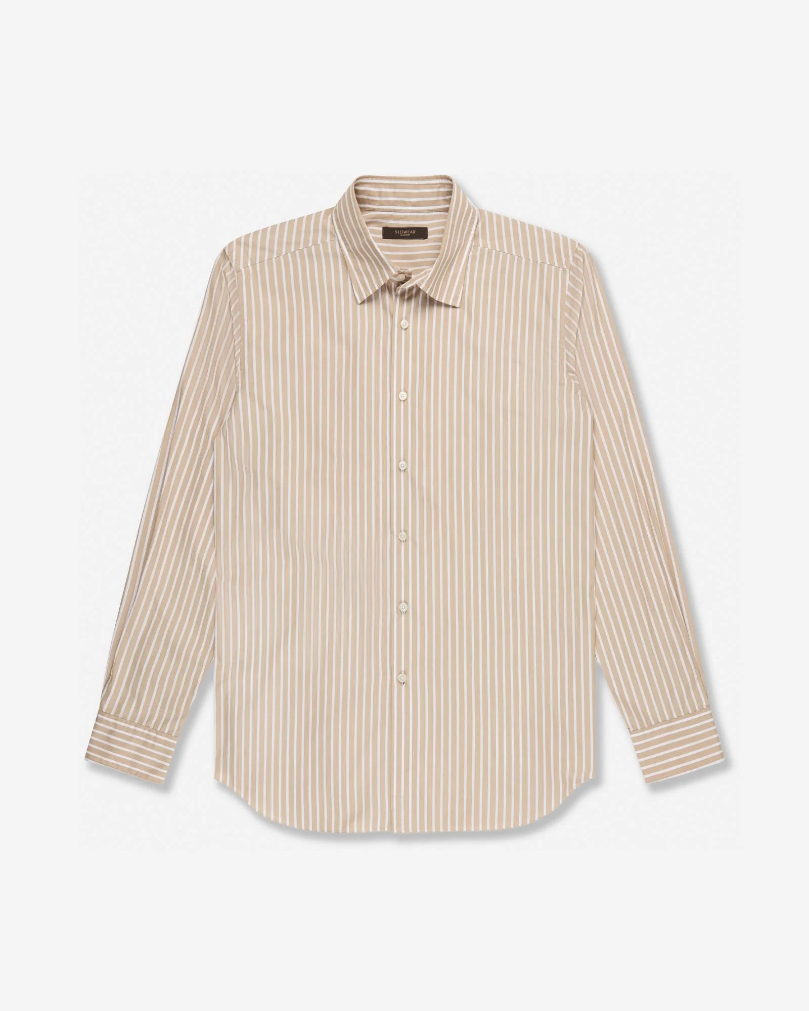 Regular fit cotton poplin shirt - 1
