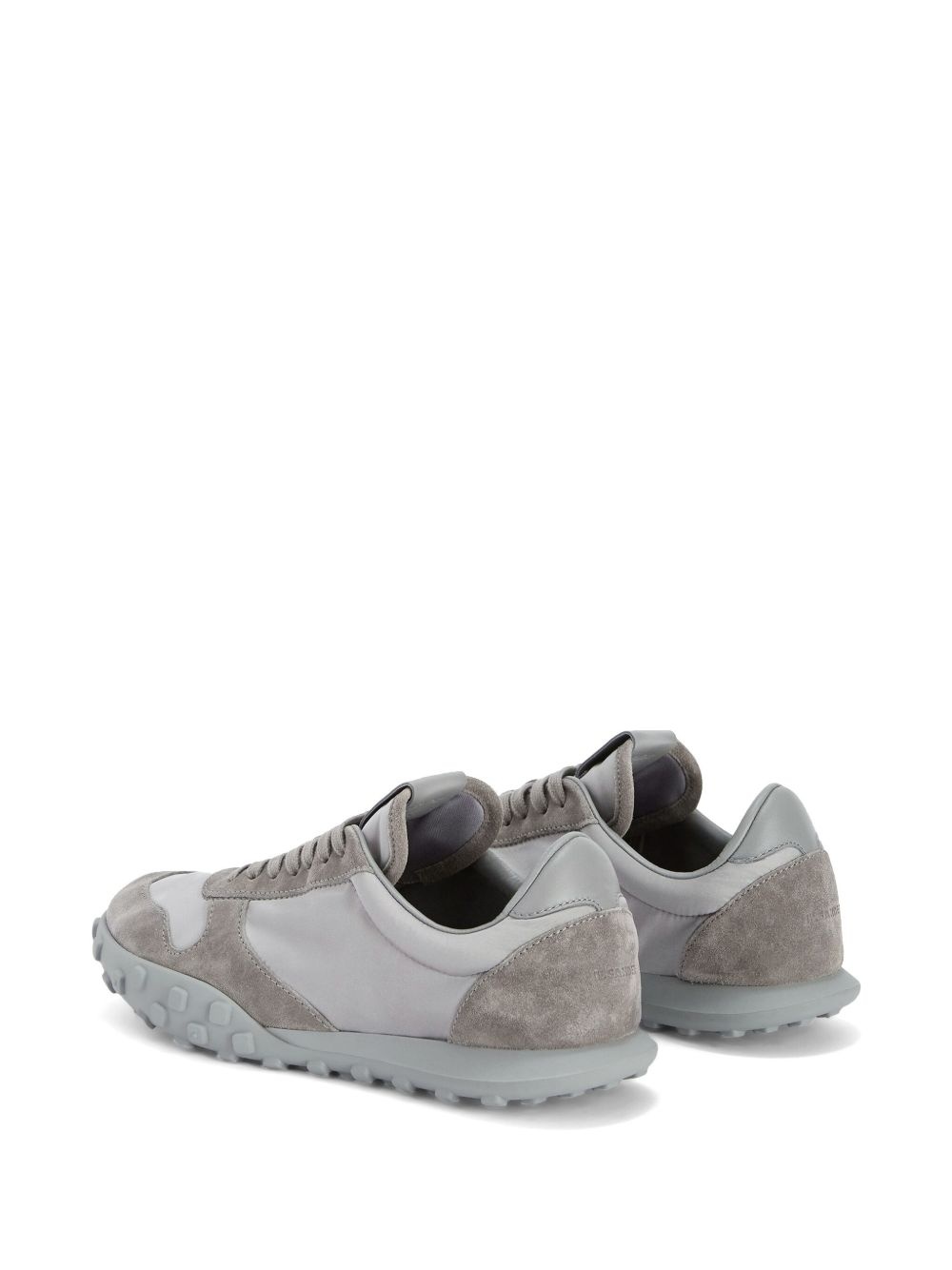 suede-panelled sneakers - 3