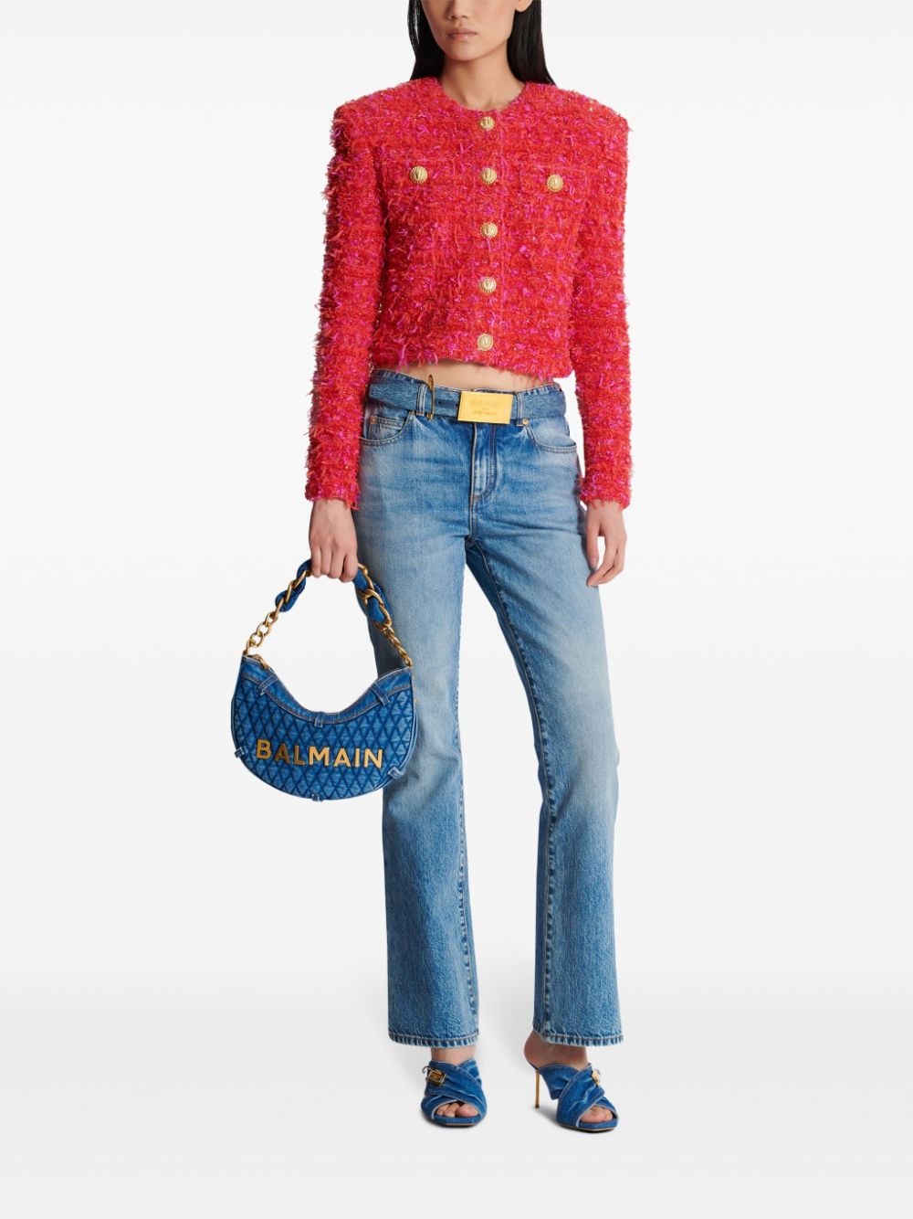 1945 Soft Moon denim shoulder bag - 2