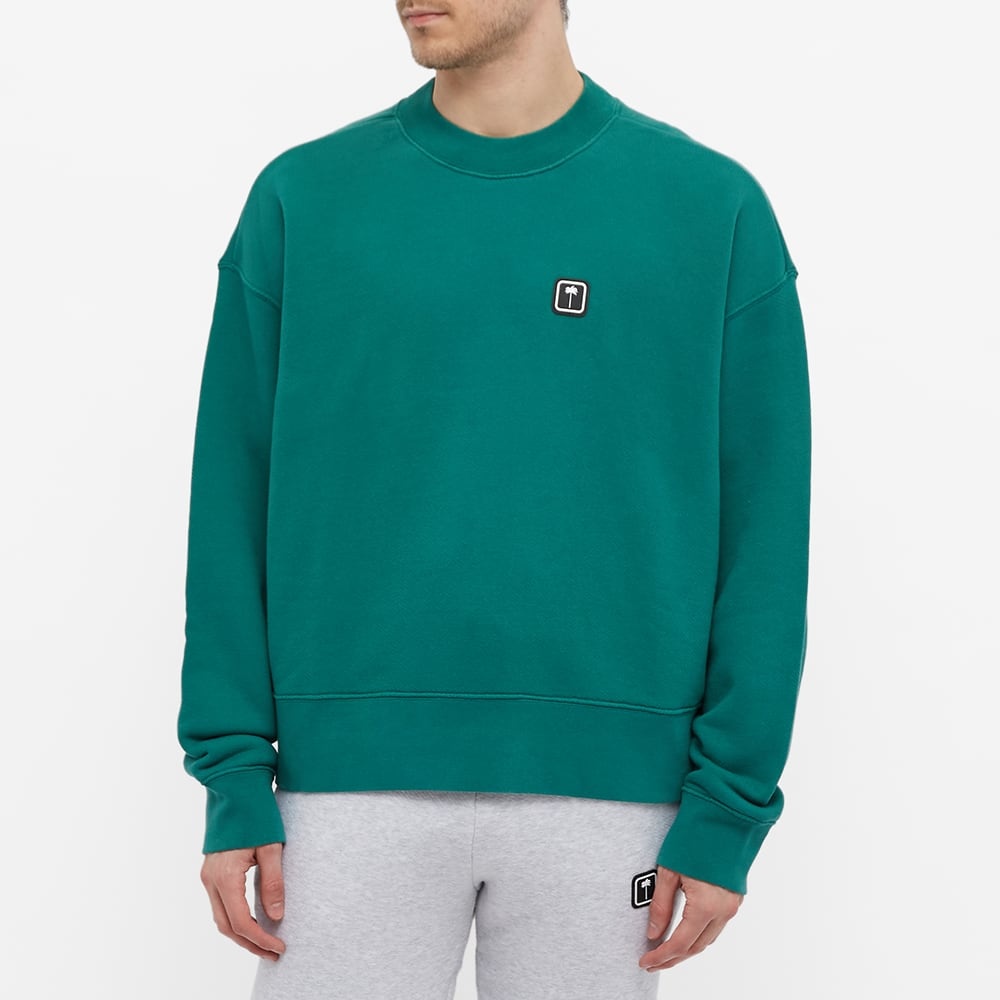 Palm Angels Patch Logo Crew Sweat - 3