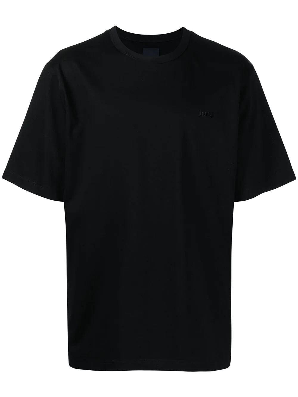 crew-neck fitted T-shirt - 1