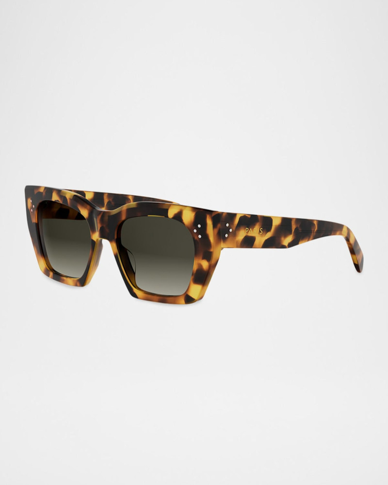 CELINE 3 Dots 53mm Square Sunglasses outlook