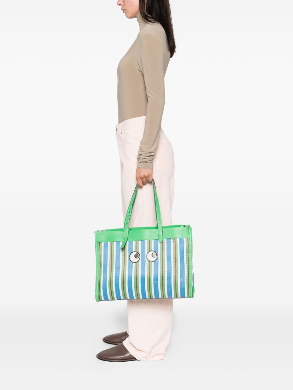 E/W Eyes tote bag - 2