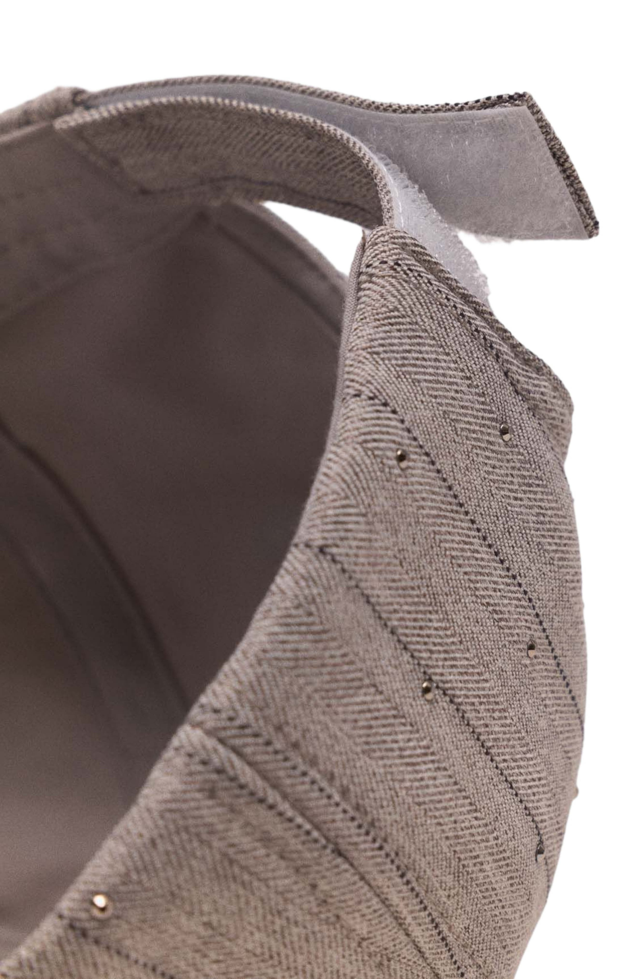 maje Printed cotton cap in Light Grey at Nordstrom - 5