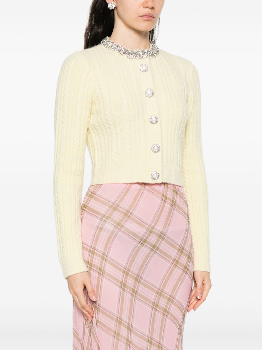 button-up cardigan - 3