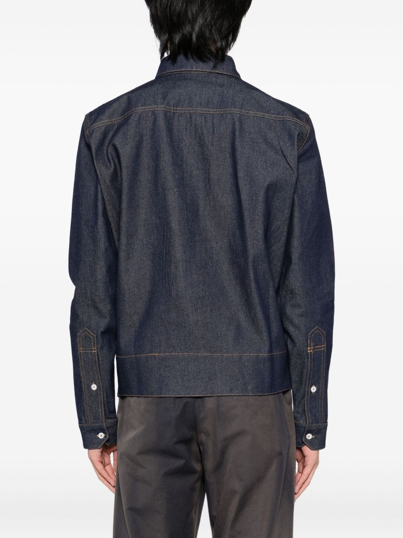 corset-style denim shirt 4