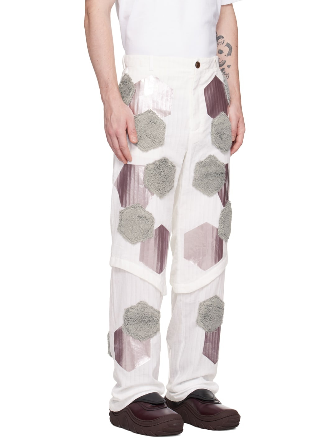 White Danh Trousers - 2