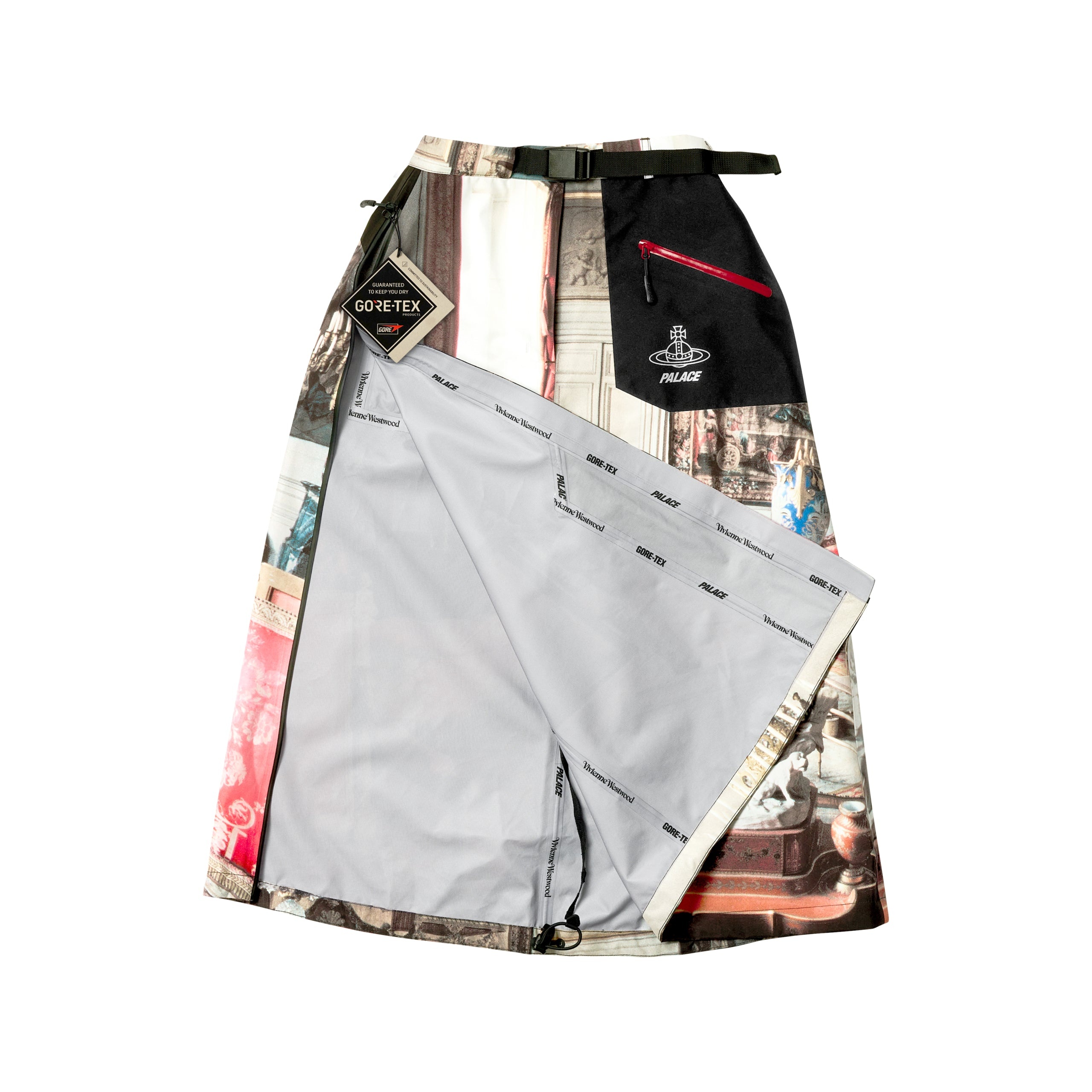 PALACE VIVIENNE WESTWOOD GORE-TEX SKIRT COLOUR PRINT - 2