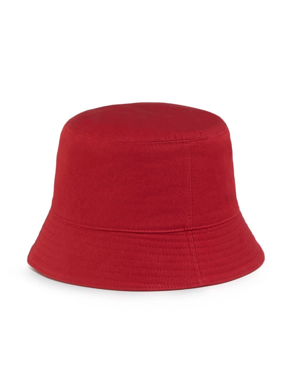 logo-embroidered cotton bucket hat - 2