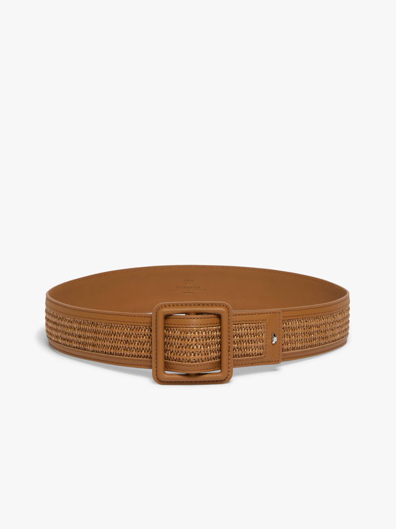 BOCCA Raffia-look belt 1