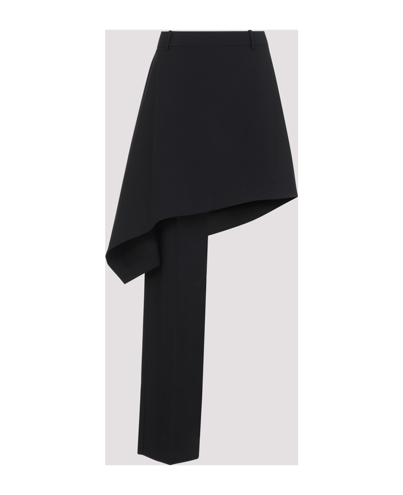 Asymmetric Panta Skirt - 3