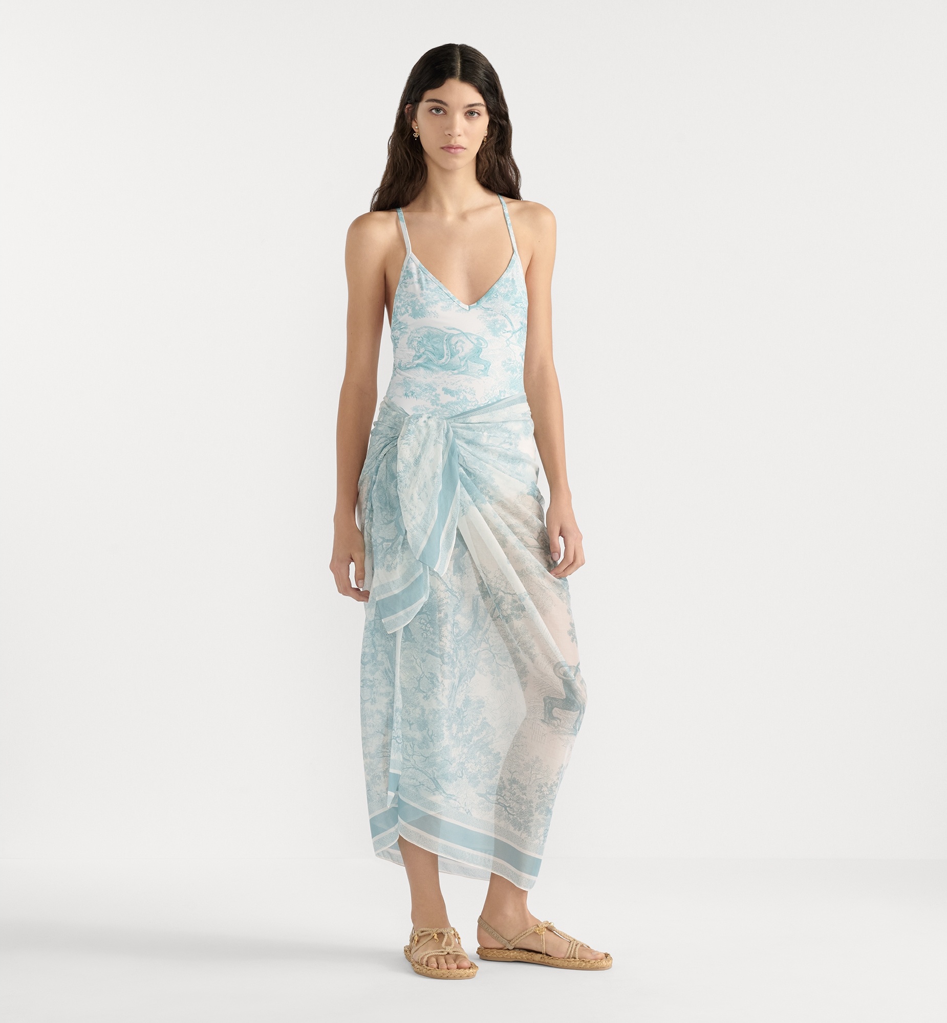 Dioriviera Toile de Jouy Sauvage Sarong - 1