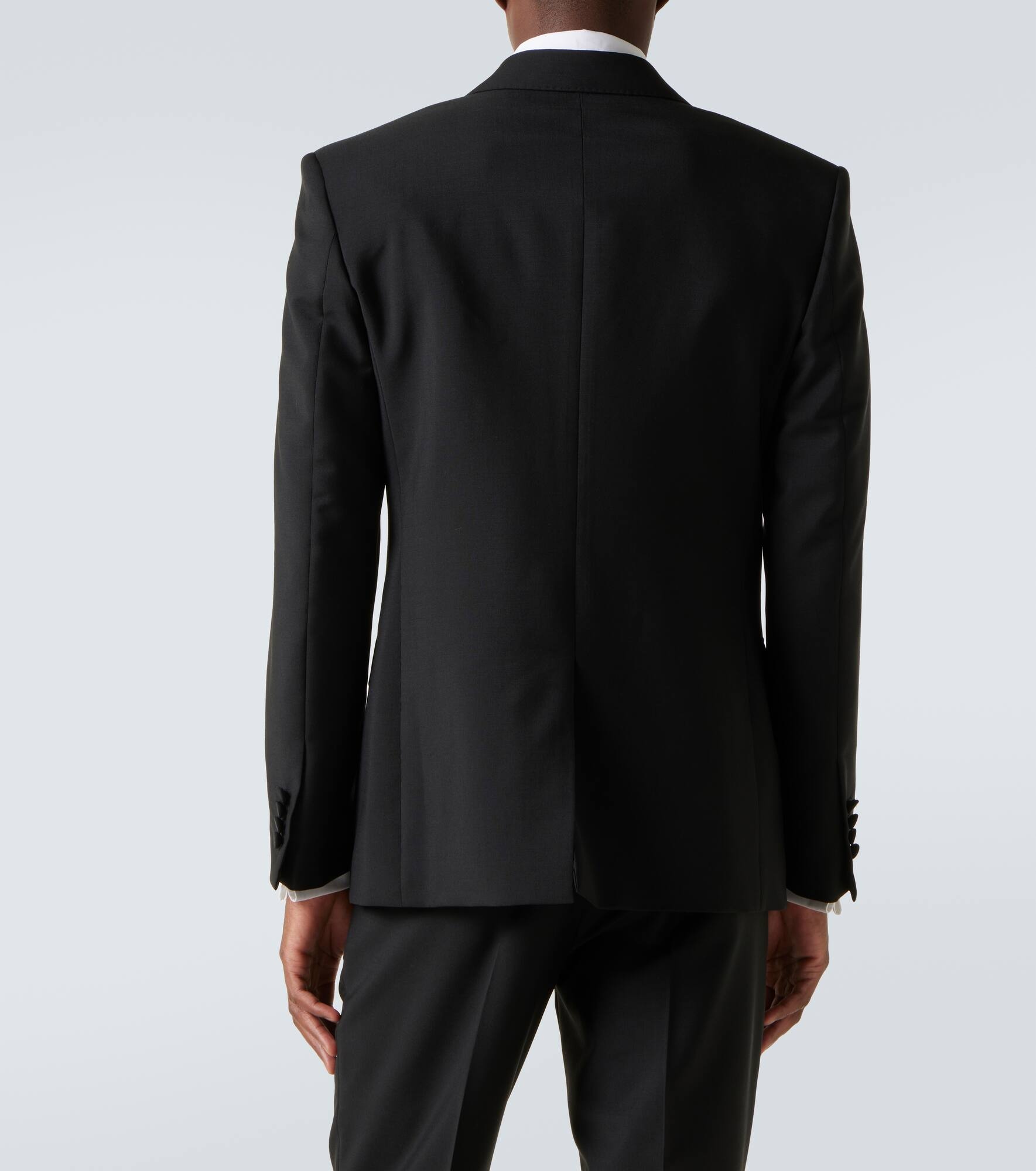 Wool and mohair blazer - 4