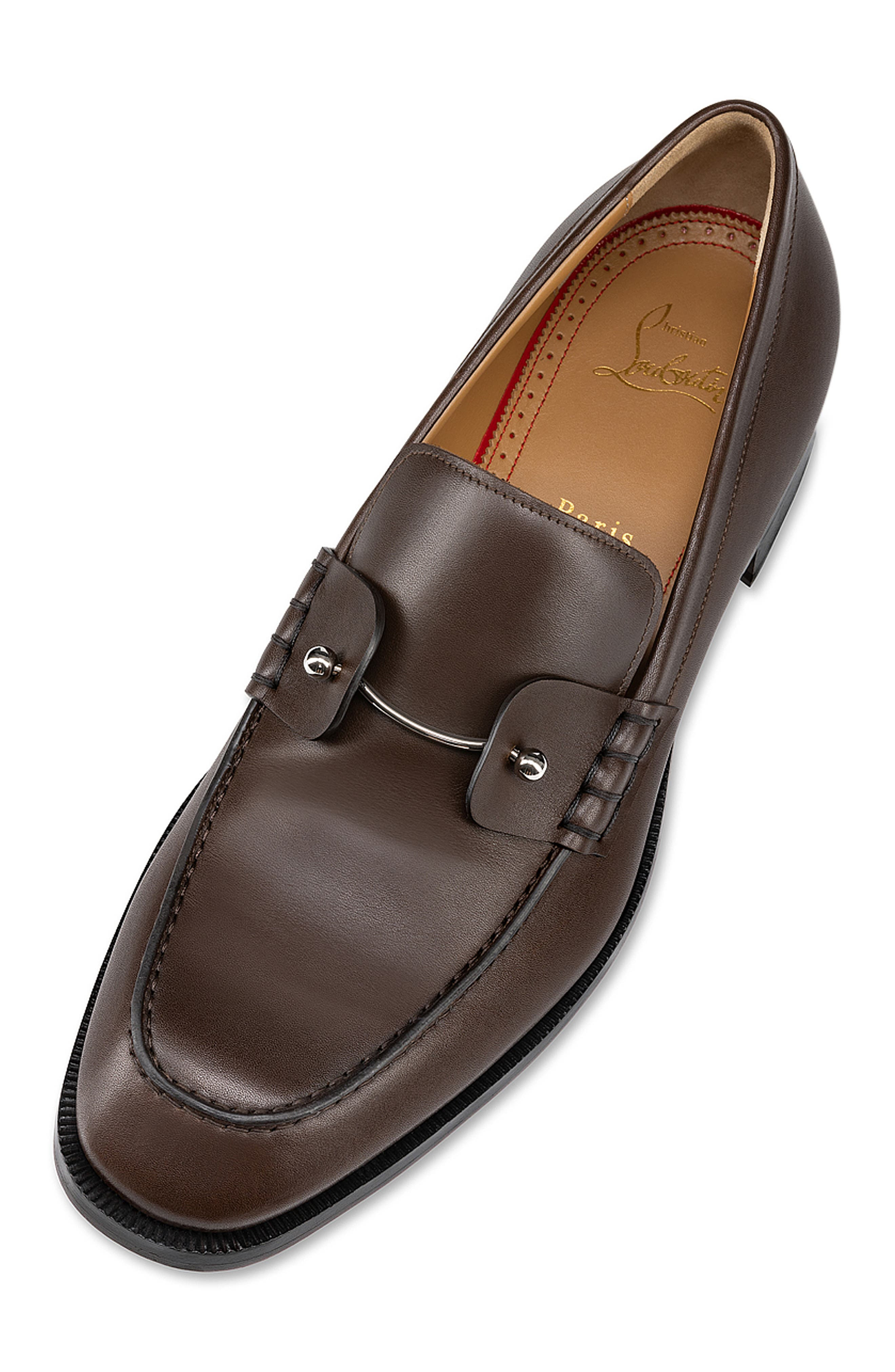 Christian Louboutin Chambelimoc Flat Loafer in Cosme at Nordstrom - 3
