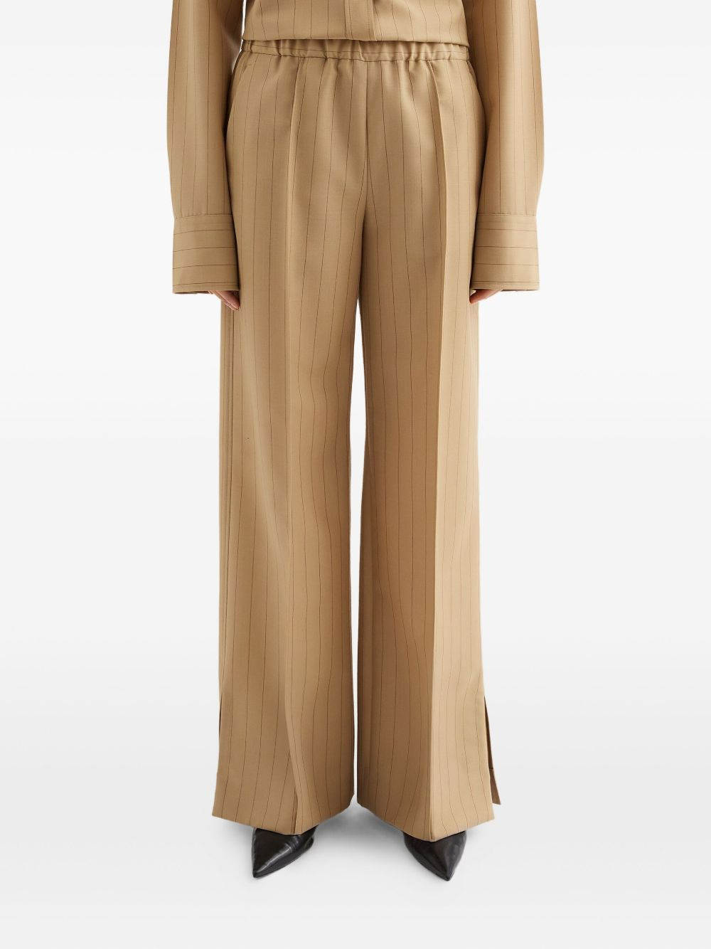 pinstriped trousers - 3