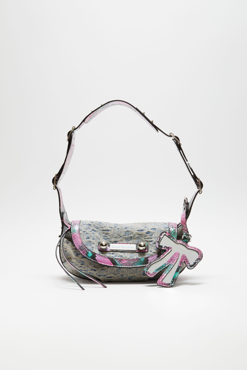 Shoulder bag - Light blue/pink 1