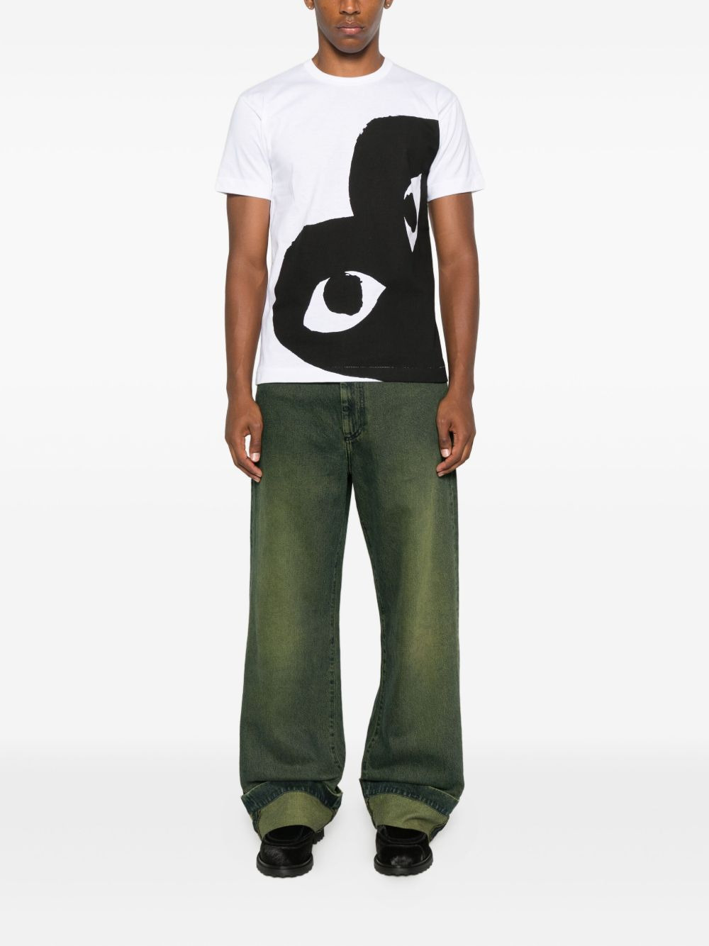heart-eye T-shirt - 3