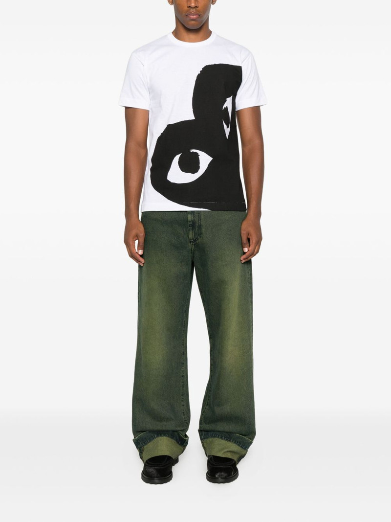 Comme des Garçons PLAY heart-eye T-shirt outlook