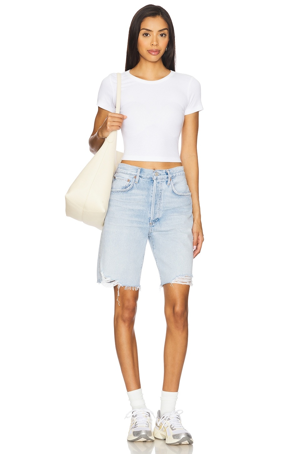 90's Mid Rise Loose Short - 5