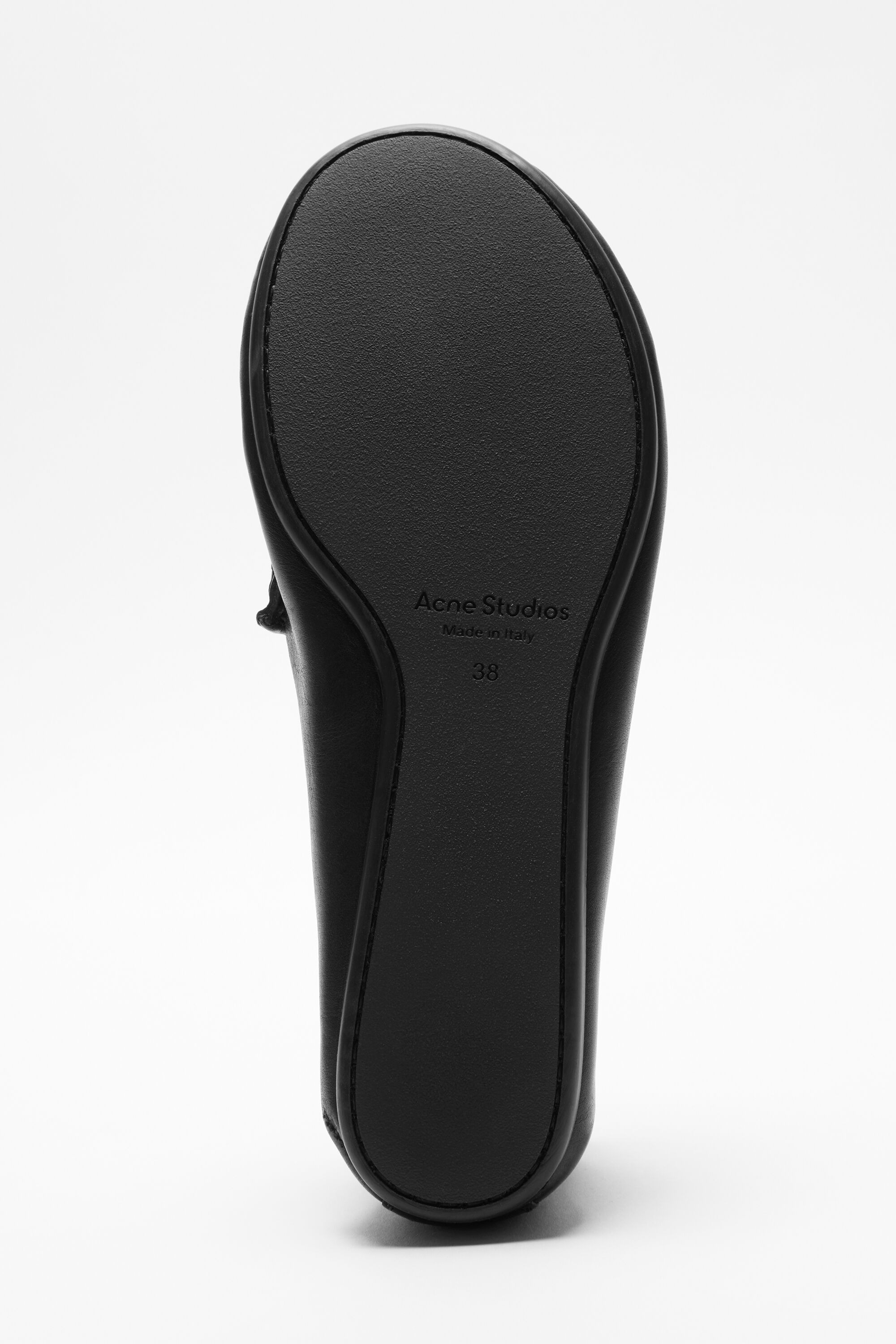 Leather loafers - Black - 7