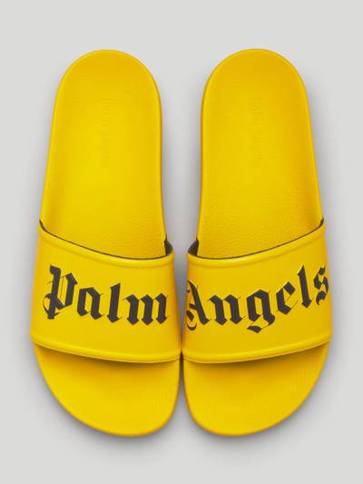 Palm Angels YELLOW POOL SLIDERS outlook