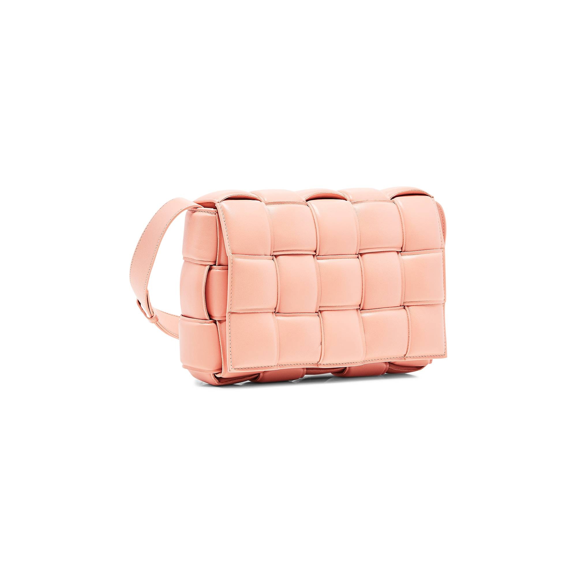 Bottega Veneta Padded Cassette Bag 'Peachy/Silver' - 2