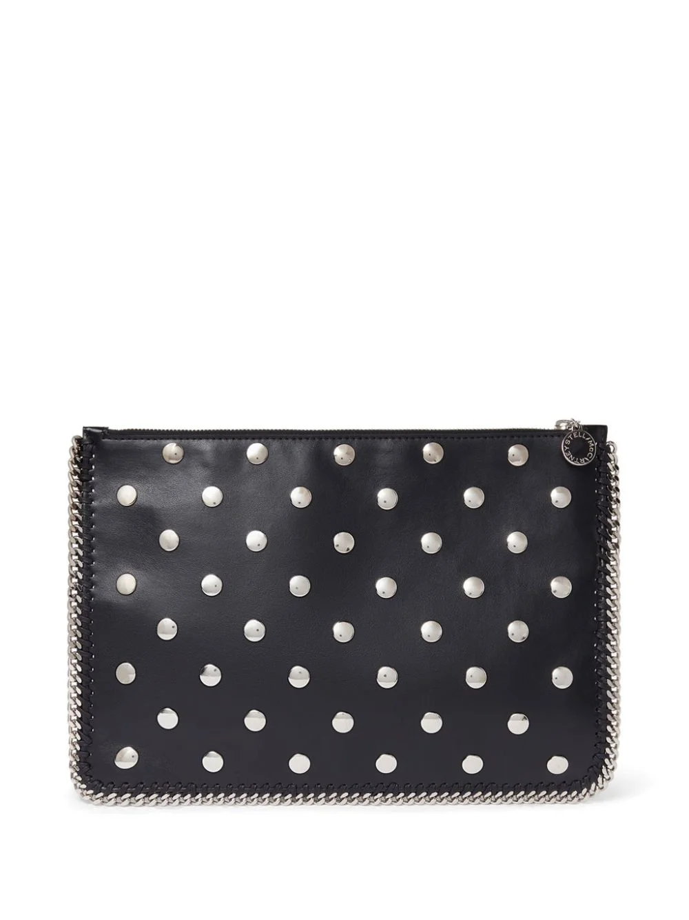 stud-embellished clutch bag - 1