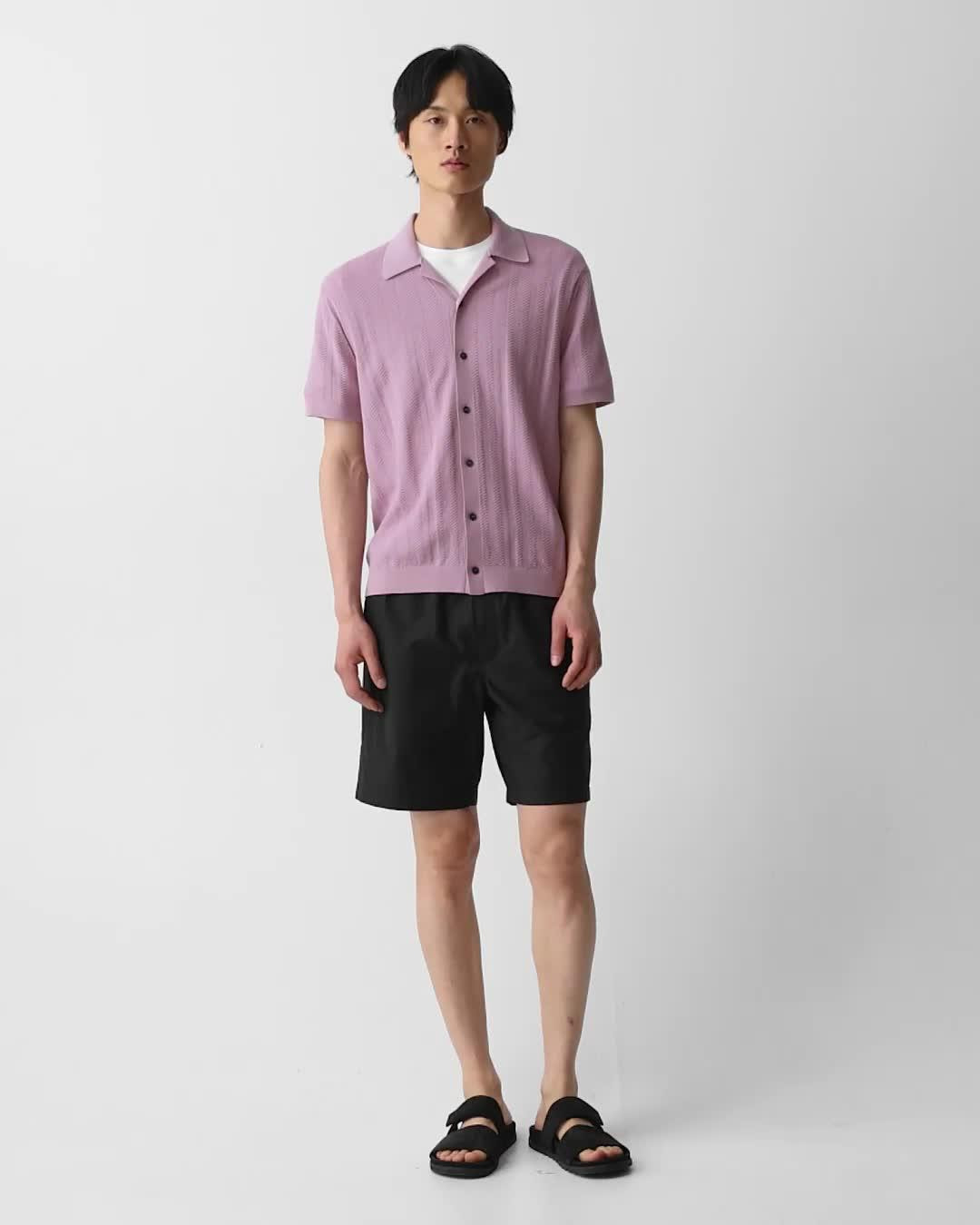 Camp Collar Shirt in Cotton Light Twist - 7
