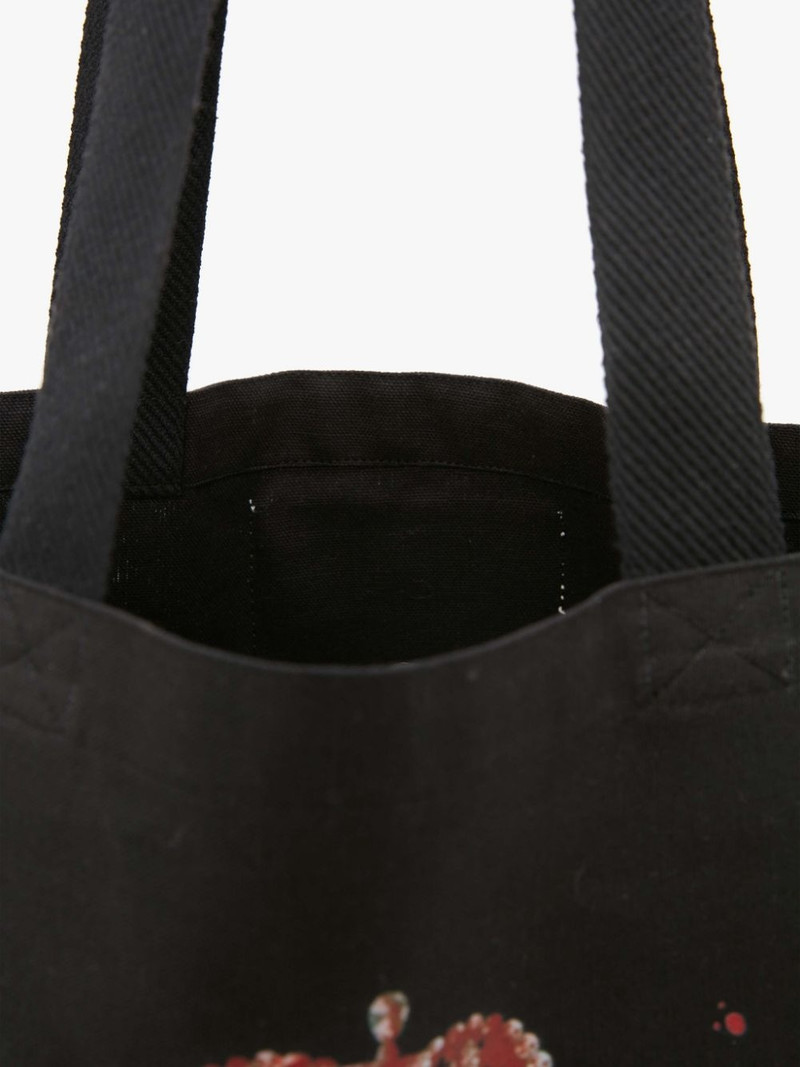 CARRIE - CANVAS TIARA TOTE BAG 4