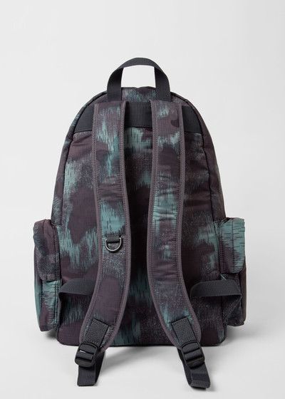 Paul Smith Camo Print Ripstop Backpack outlook
