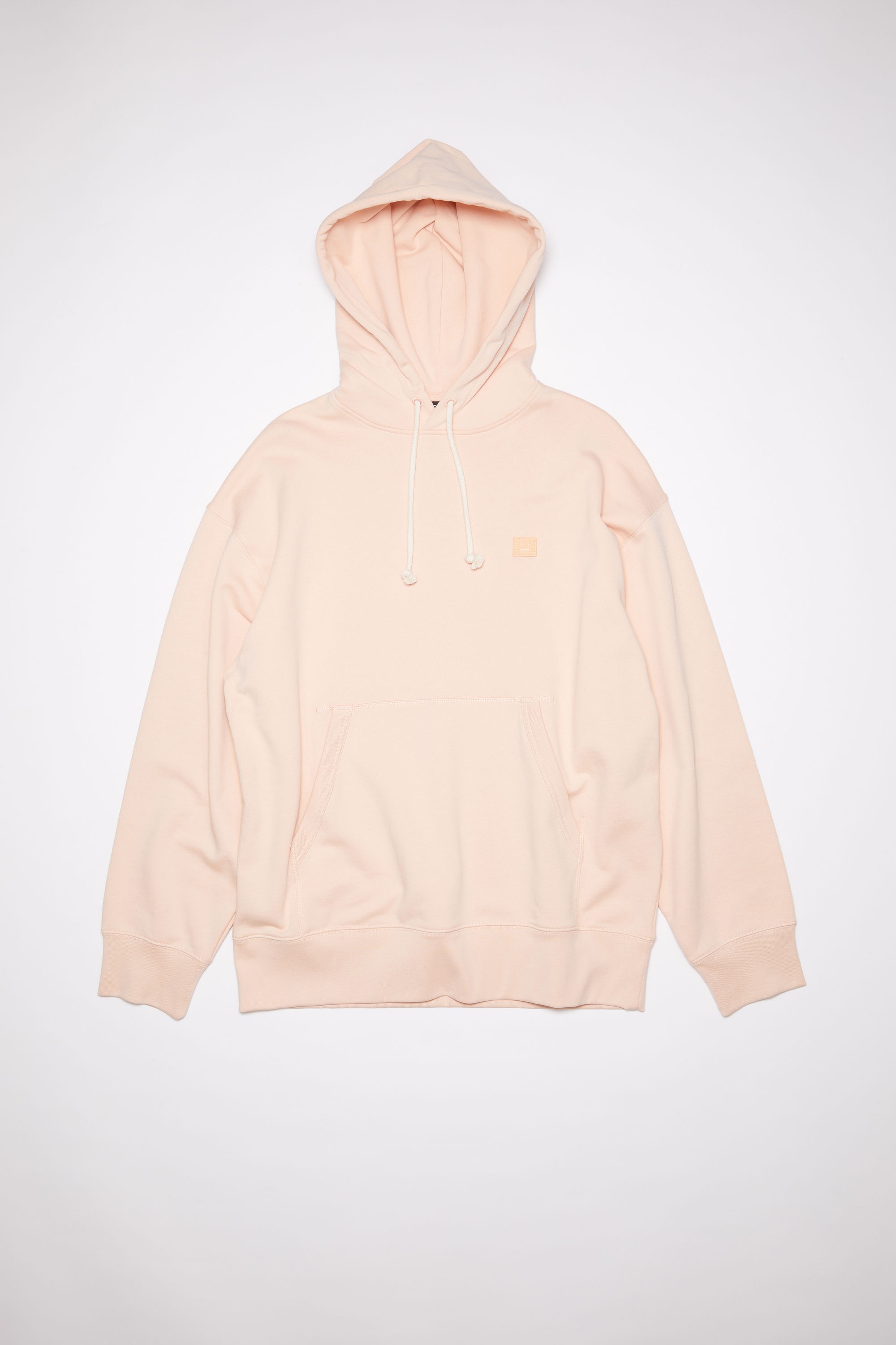 Hooded sweatshirt - Oversized fit - Powder pink - 4