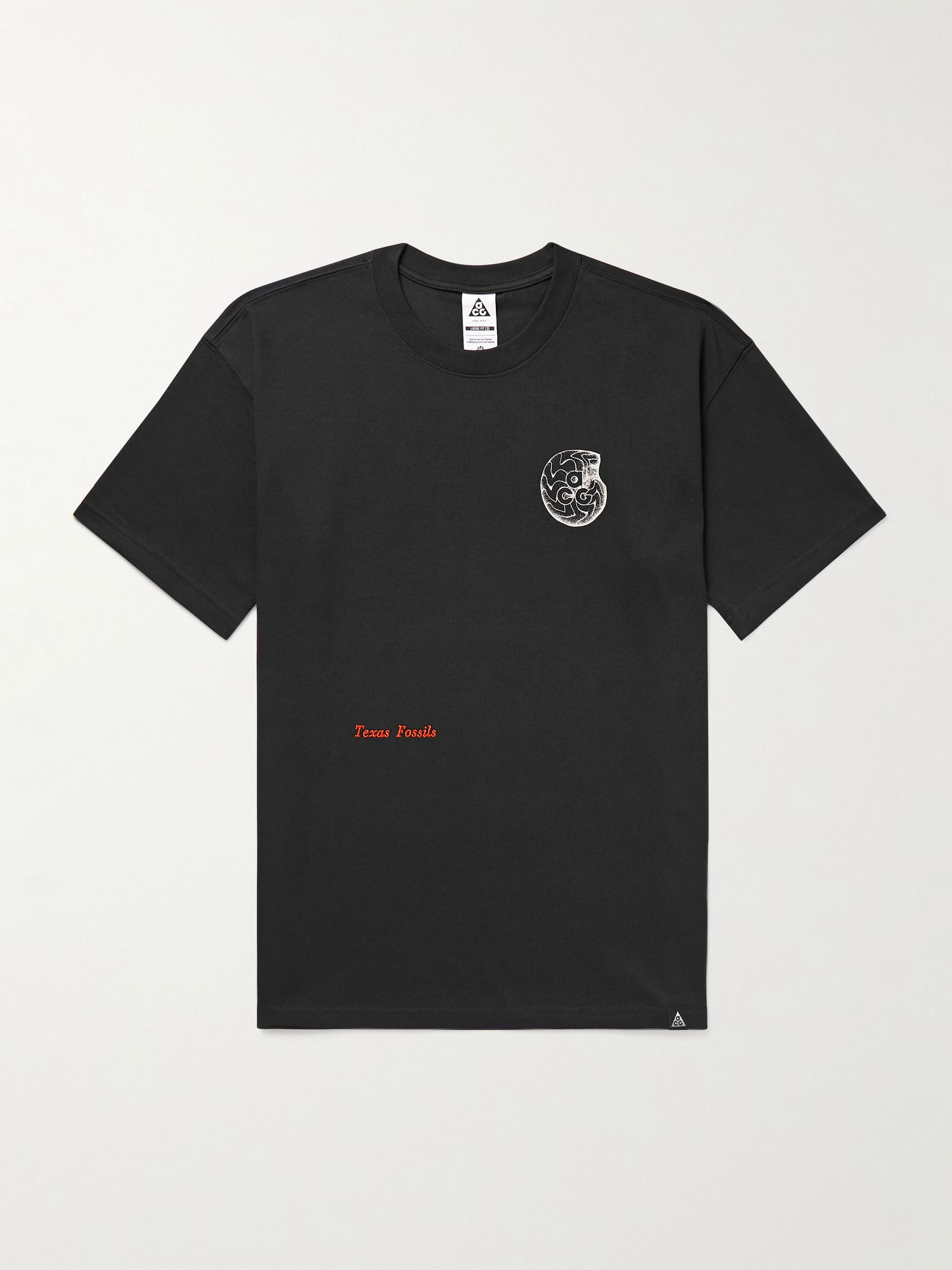 ACG Embroidered Printed Dri-FIT T-Shirt Black - 1