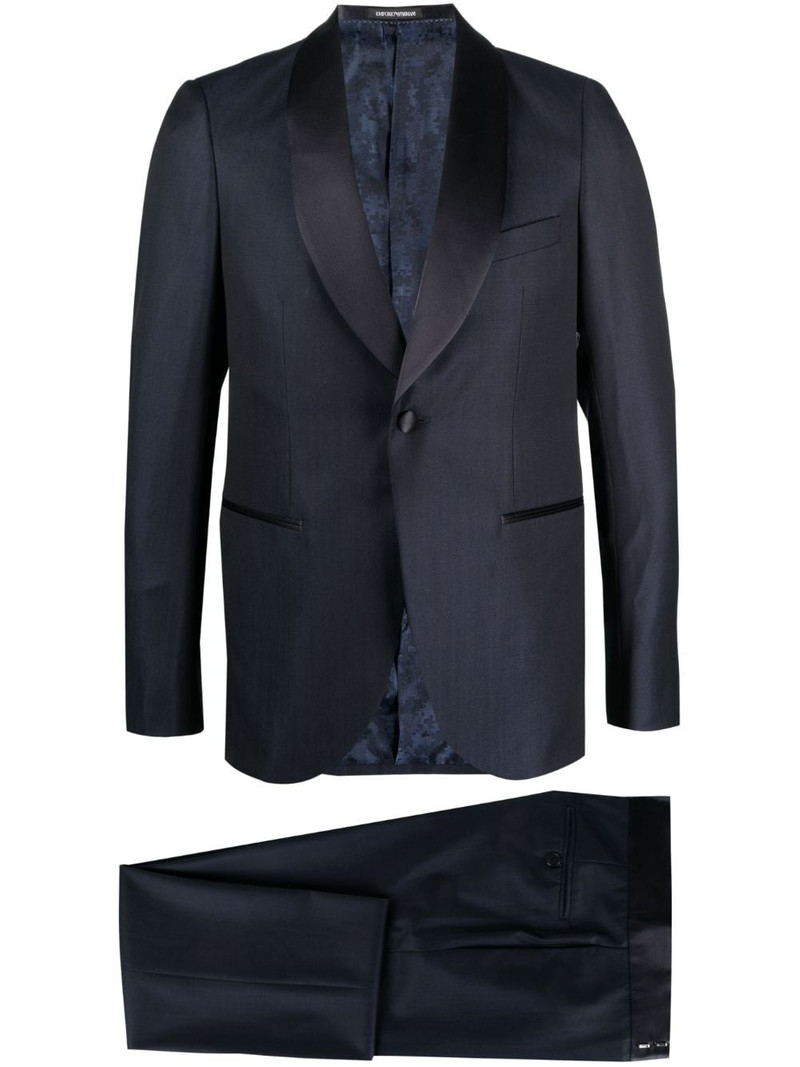 satin-lapel dinner suit 1