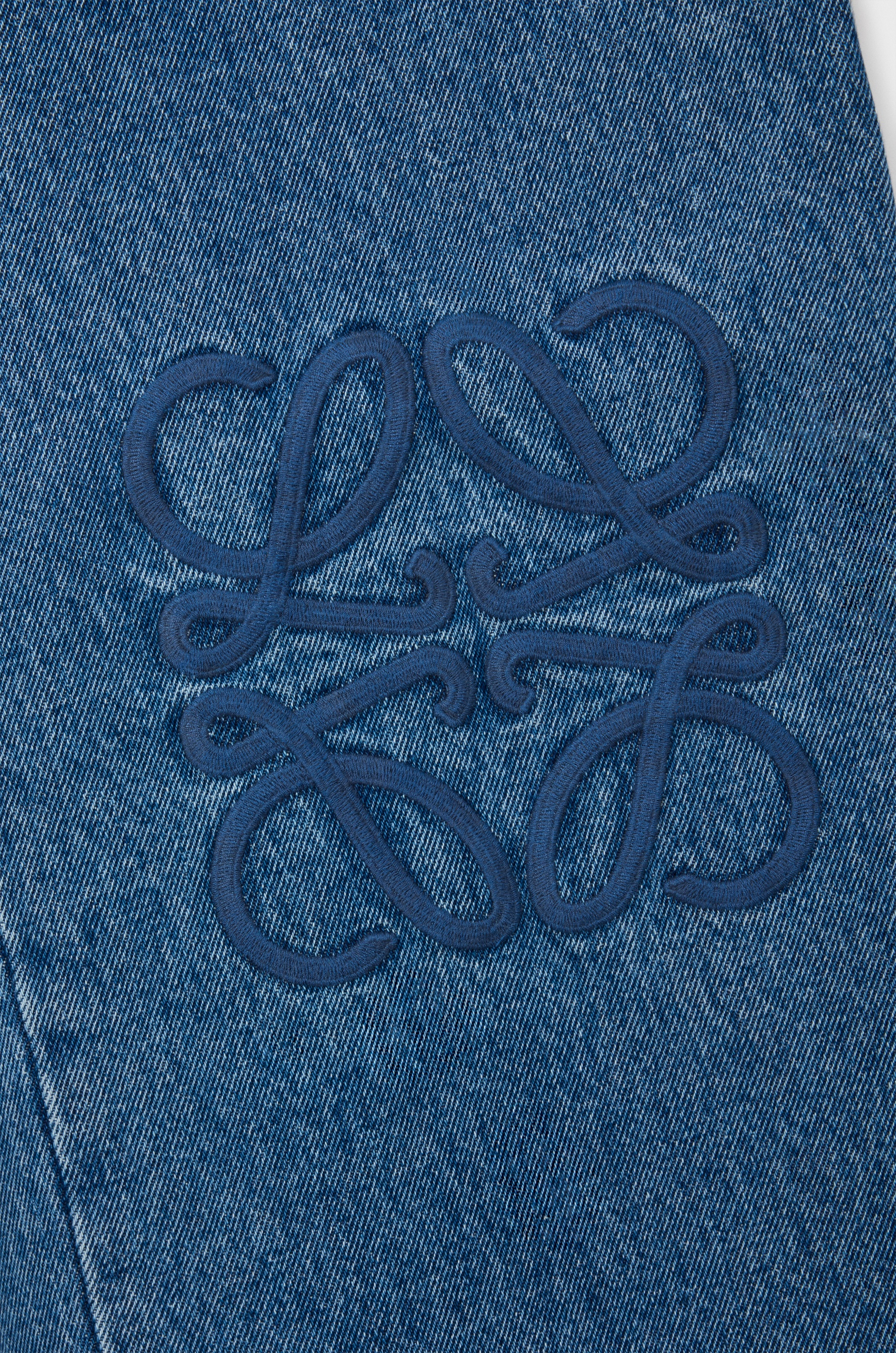Anagram baggy jeans in denim - 3