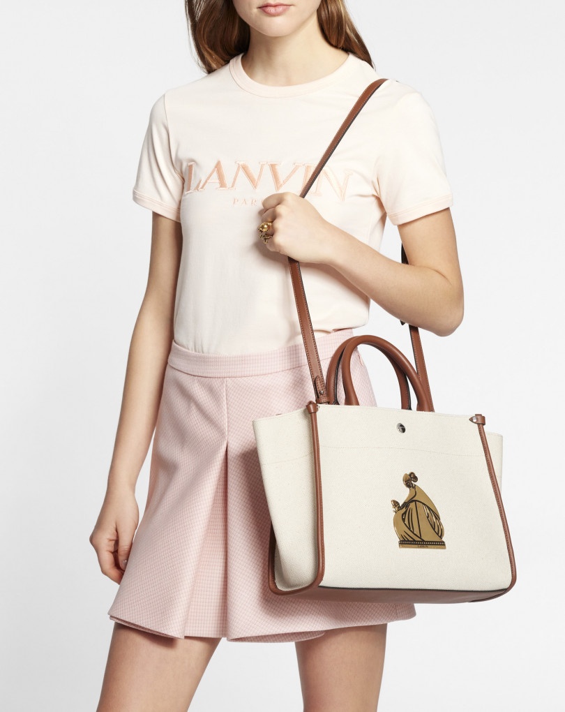 CANVAS IN&OUT BAG SM WITH PLAQUE - 7