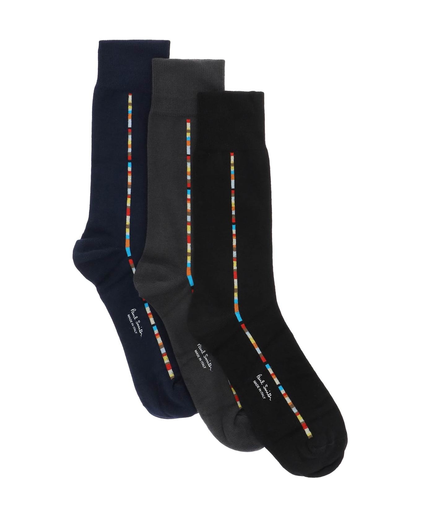 Central Signature Stripe Socks - 1