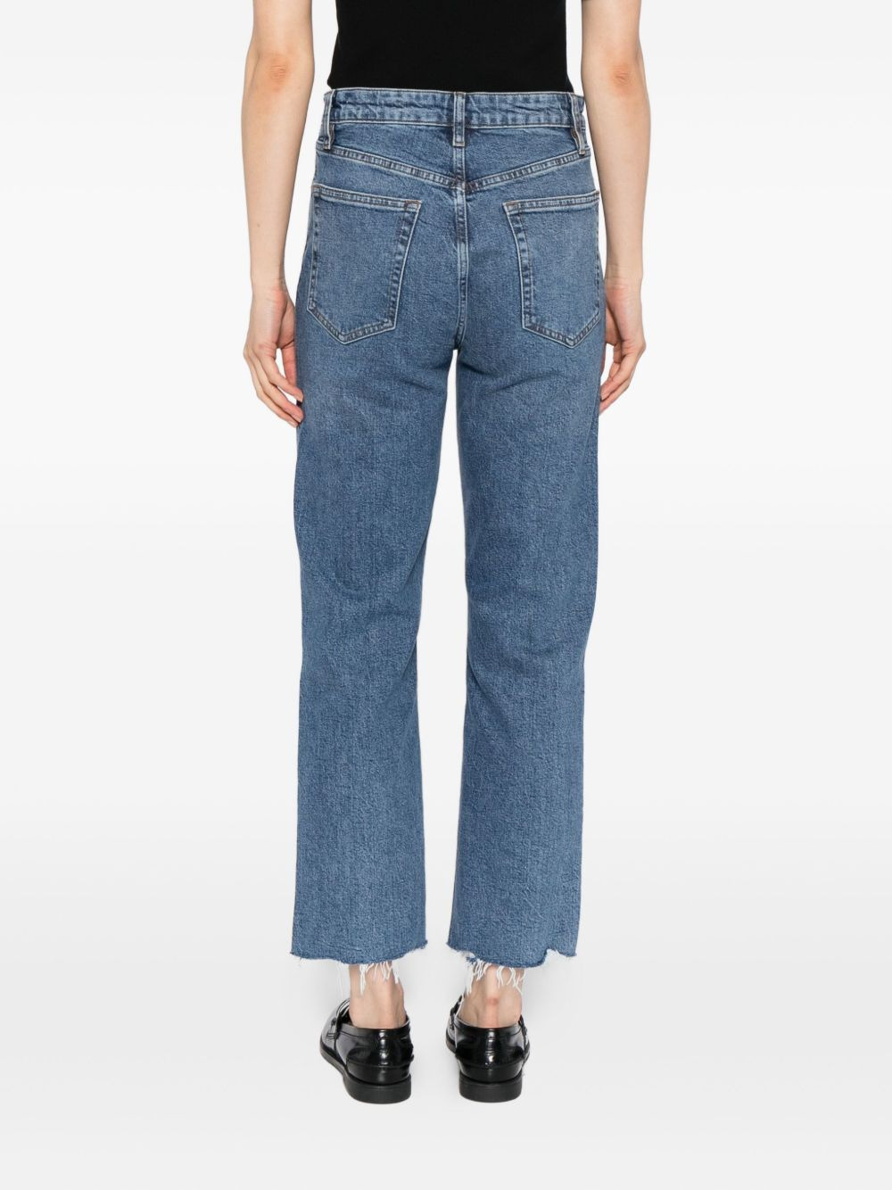 Ruler cropped jeans - 4