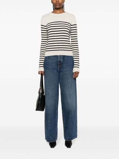 KHAITE The Bacall low-rise jeans outlook