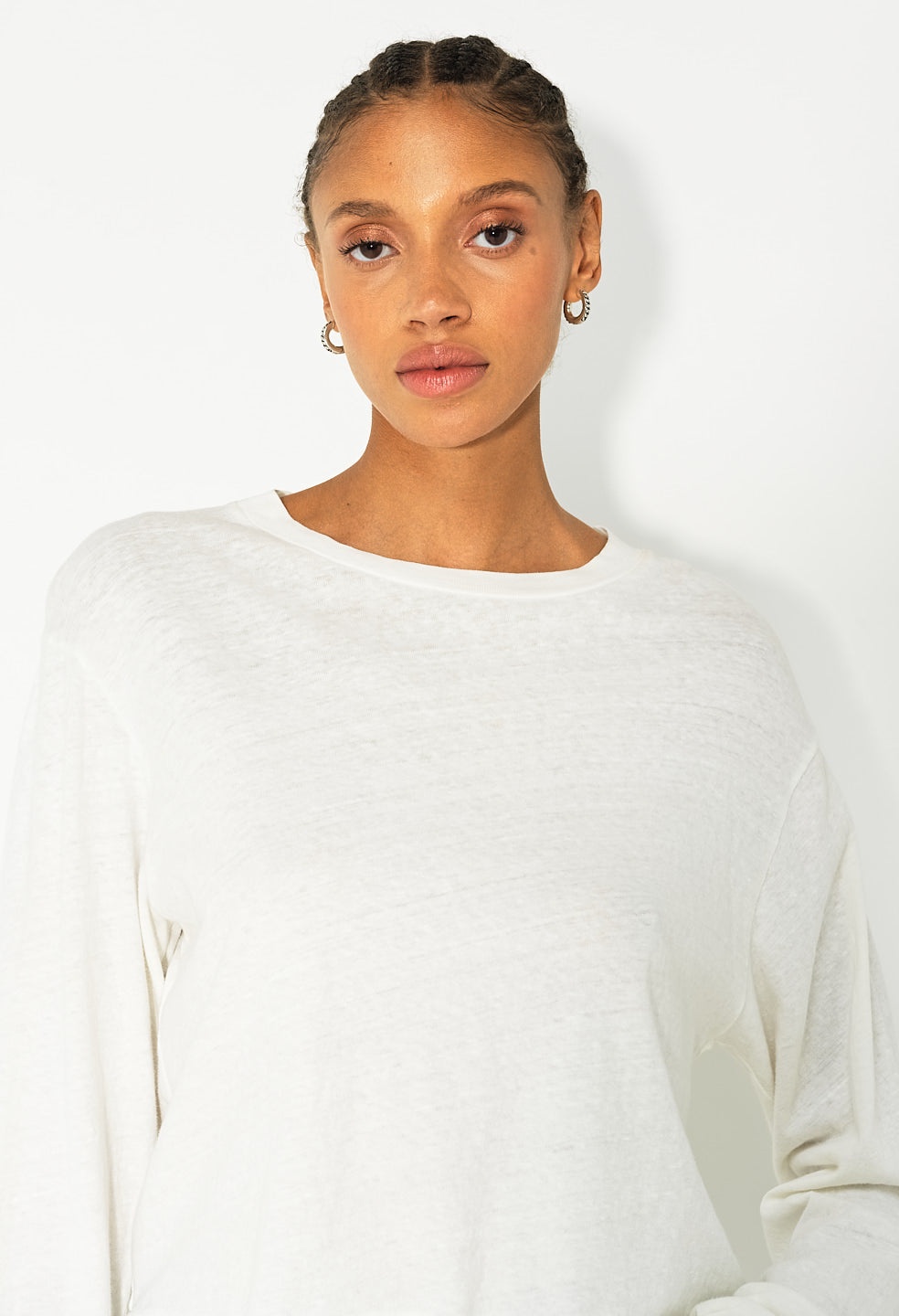 JERSEY LS CROPPED TEE - 6