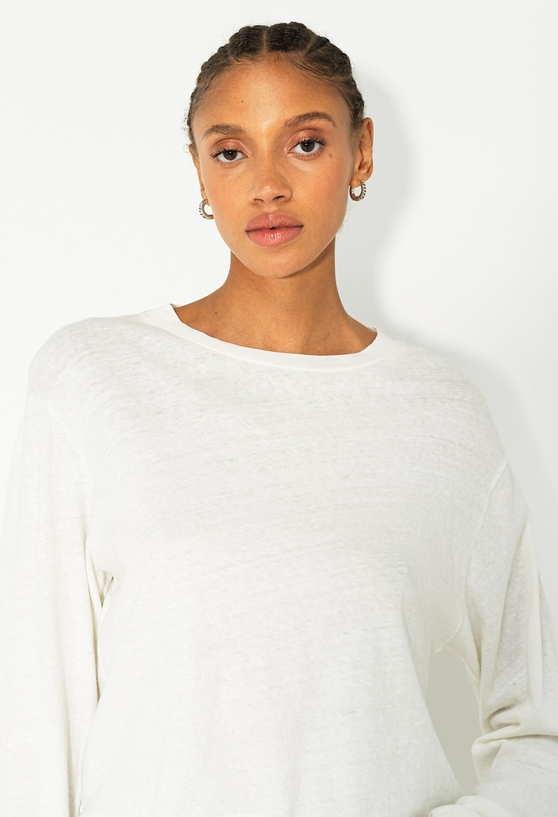 JERSEY LS CROPPED TEE 6