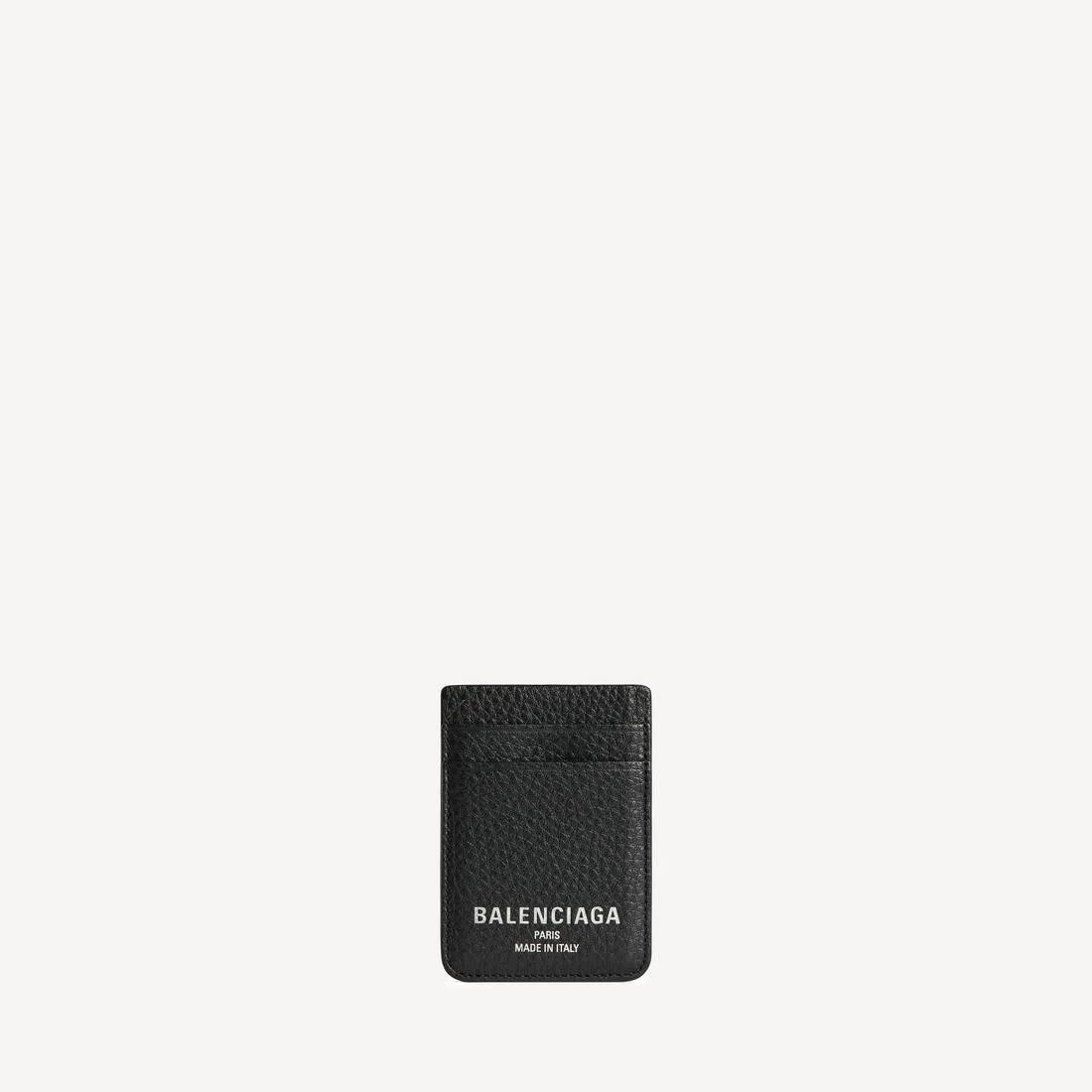 Men's Credit Magnet Card Holder in Black - 1