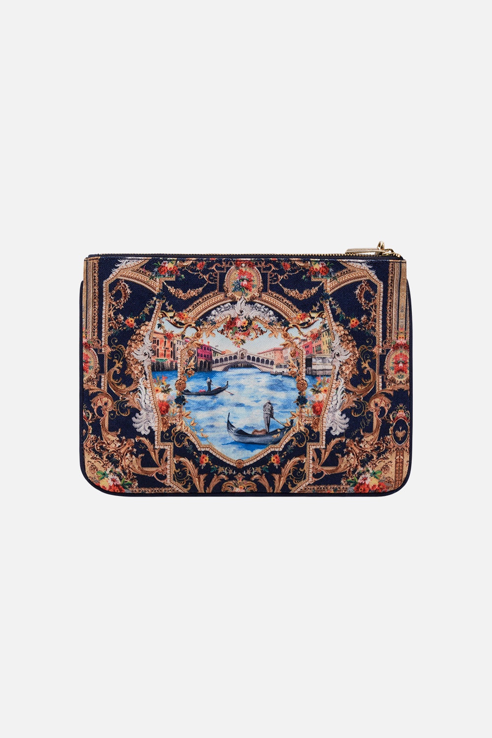 SMALL CANVAS CLUTCH - 2