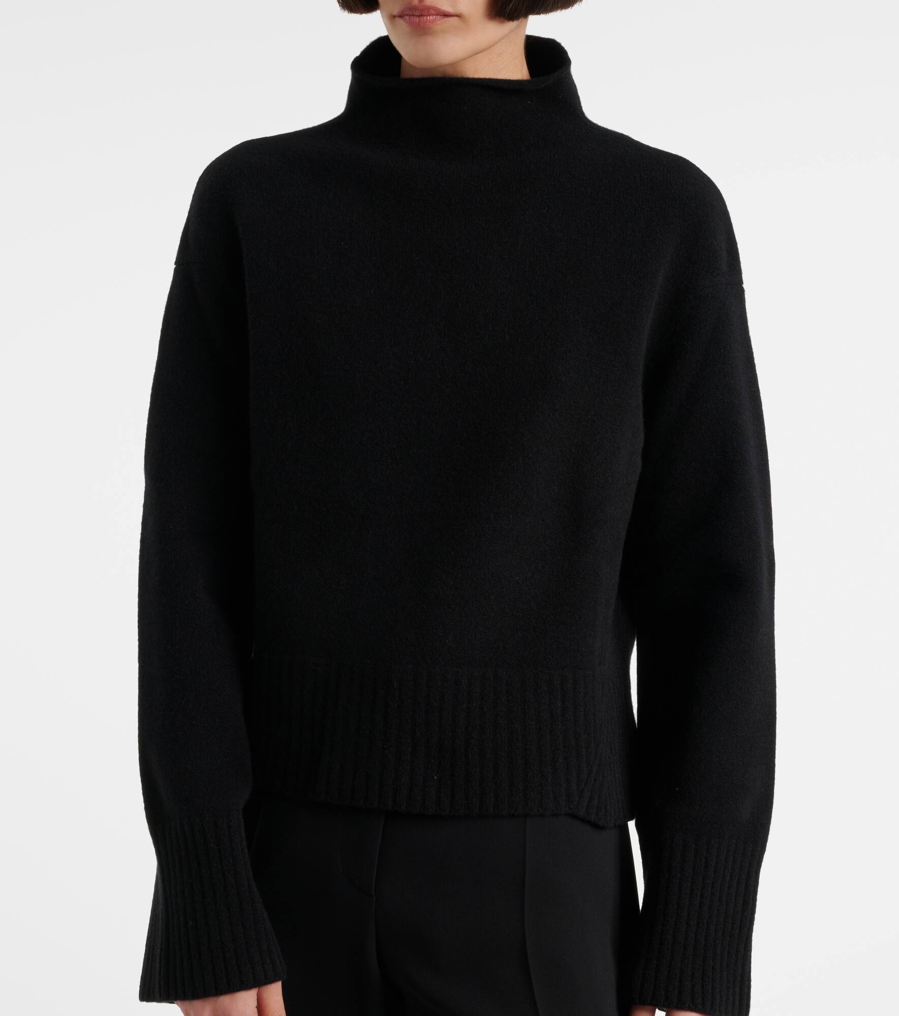 Julie cropped wool and cashmere sweater - 4